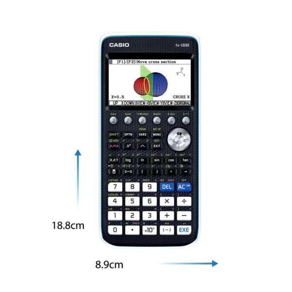Calculadora Gráfica 3d Casio Fx-cg50 Bachillerato Graficos +