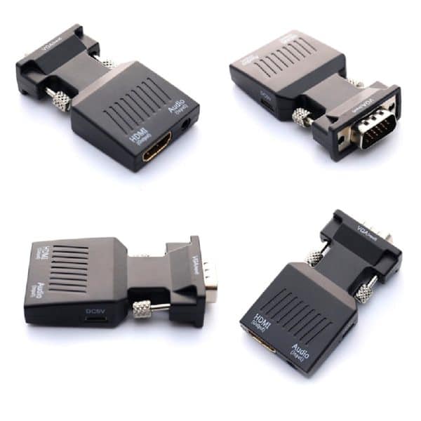 Cable Adaptador Splitter Vga A Hdmi Vga Con Audio