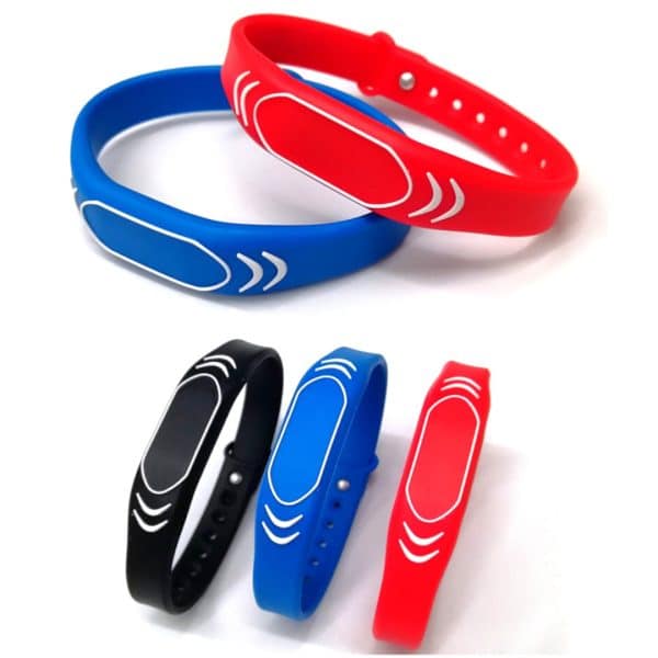 Pulsera Tag proximidad RFID Silicona 13.56Mhz Programable