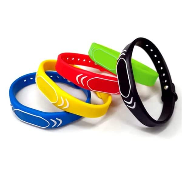 Pulsera Tag proximidad RFID Silicona 13.56Mhz Programable