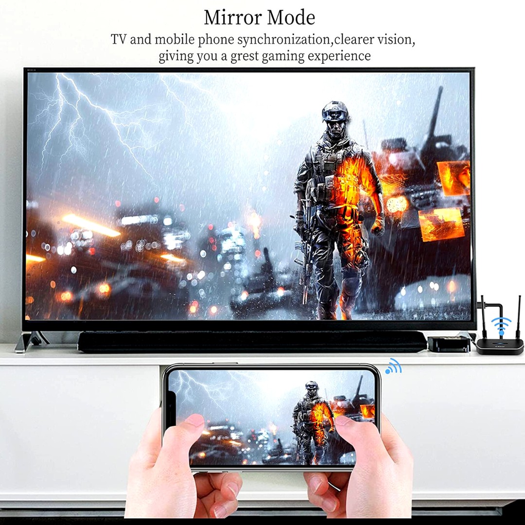 Transmisor Receptor Video Hdmi Inalambrico 2,4g 5g 4k 50m - Audio y Video - Ecuador