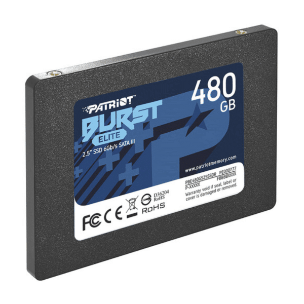 Disco Duro Solido Ssd Patriot 480gb Pc O Portatil Slim Taiwan