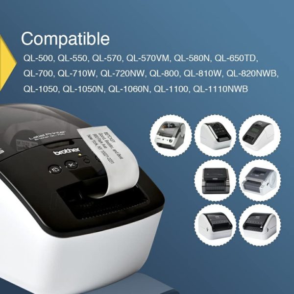 Brother Dk2210 Etiqueta Compatible Ql700 Ql800 Ql1060