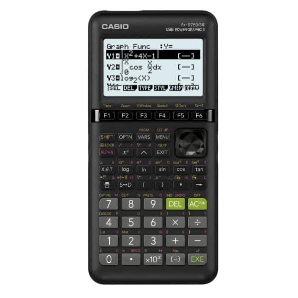 Calculadora Gráfica Negra Casio Fx-9750giii Bachillerato Y +