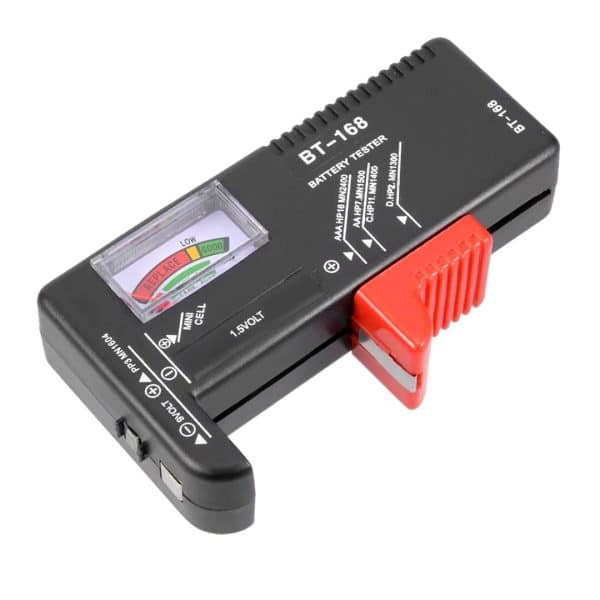 Medidor de capacidad de pilas y baterias AA AAA 9V