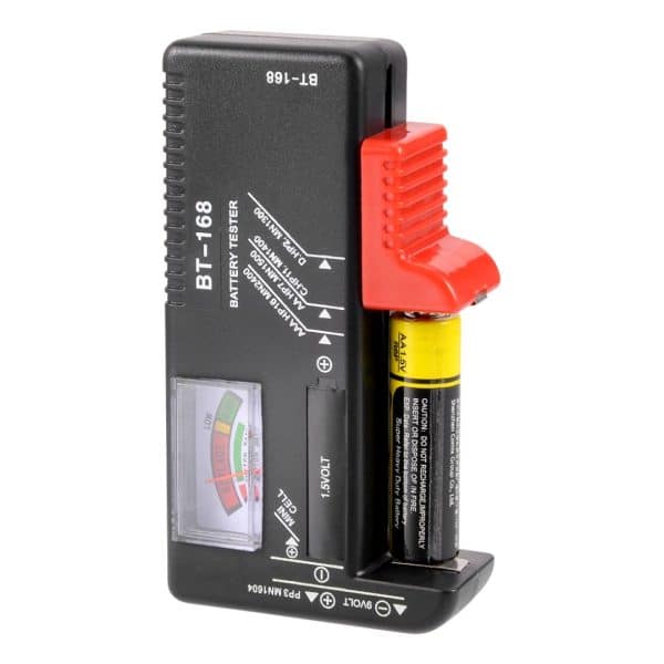 Medidor de capacidad de pilas y baterias AA AAA 9V