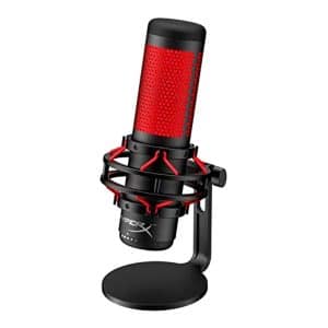Micrófono HyperX QuadCast Condensador Multipatrón Negro - Audio y Video - Ecuador