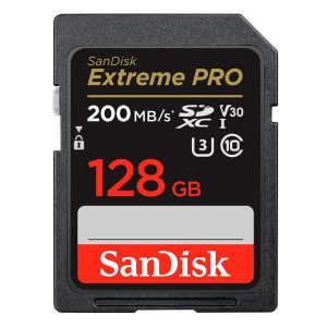 Tarjeta Sandisk Extreme Pro Sdxc Uhs-i 128gb 200MBPS - Fotografia - Ecuador