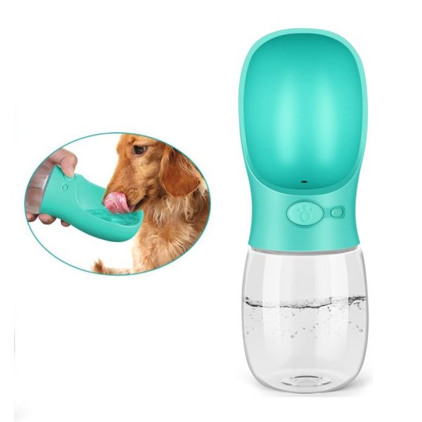 Botella Para Mascotas Tkm 350ml Portatil Bebedero Perro Gato