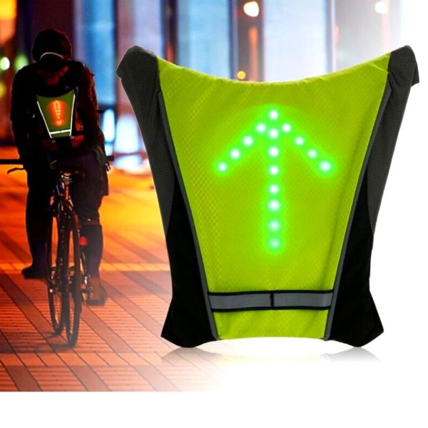 Chaleco De Seguridad Para Ciclistas Recargable Direccionales