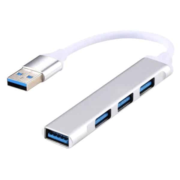 Hub Usb Tipo C 4 Puertos Usb C Concentrador De Datos Usb 3.0