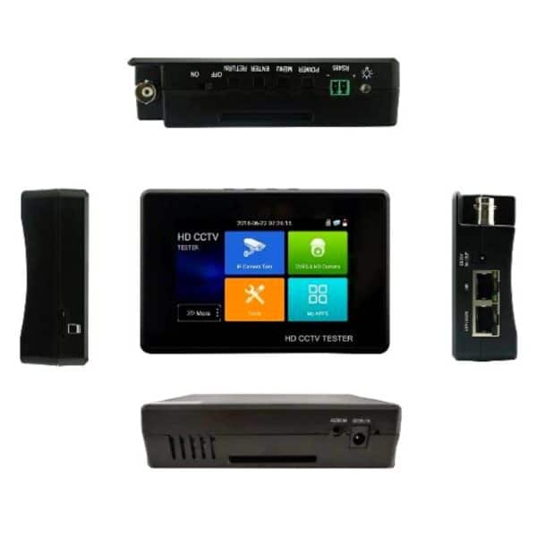 Probador Tester Camaras Cctv Ip IPC-1800ADH PLUS H.265 4K 8MP TVI CVI AHD