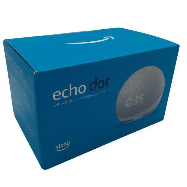Parlante Echo Dot 4ta Generacion Inteligente Alexa con reloj