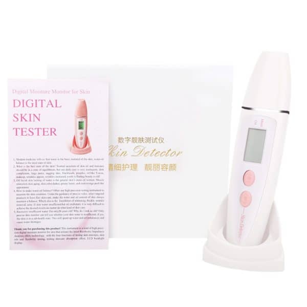 Medidor Tester Humedad Aceite Elasticidad Piel Lcd Digital