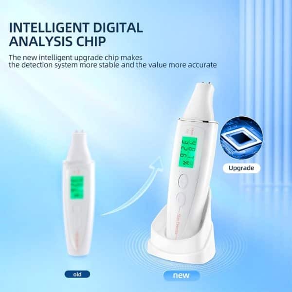 Medidor Tester Humedad Aceite Elasticidad Piel Lcd Digital