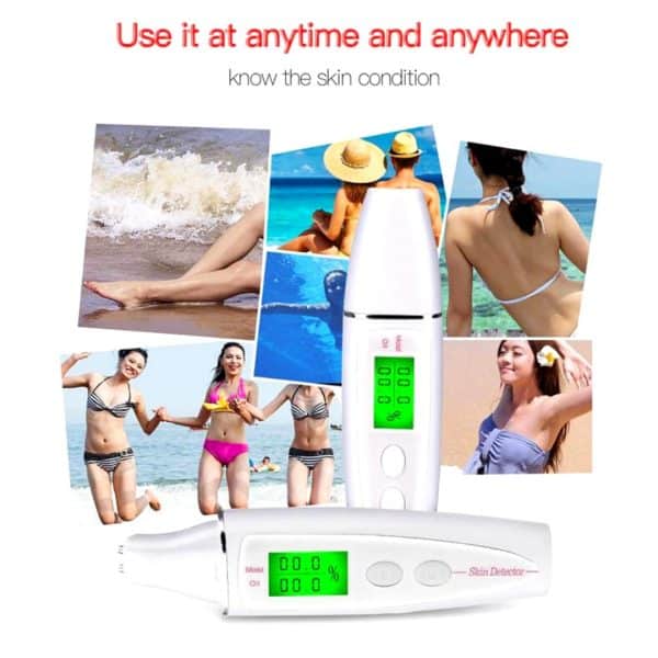 Medidor Tester Humedad Aceite Elasticidad Piel Lcd Digital
