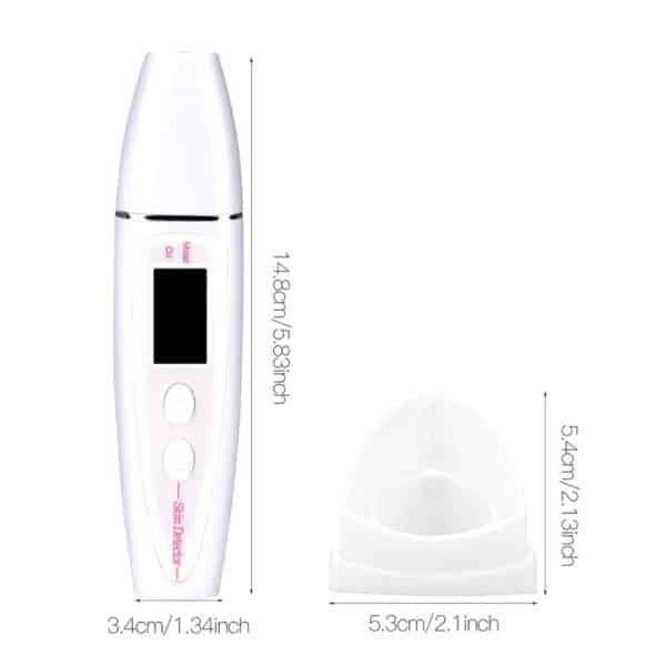 Medidor Tester Humedad Aceite Elasticidad Piel Lcd Digital