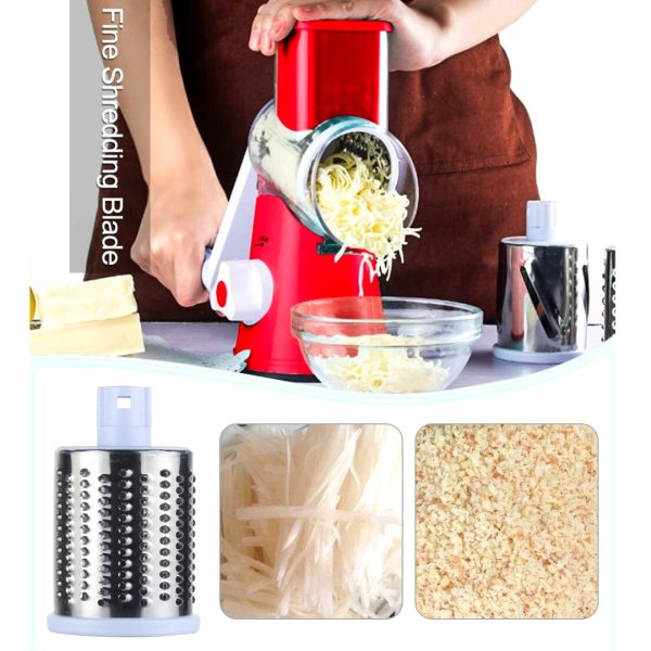Rayador De Alimentos Pedestal Desmontable Con Ventosa