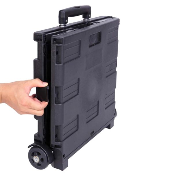 Canasta Con Ruedas Plegable 32 X 36 Resistente Para Compras
