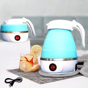Tetera Electrica Plegable 600ml Silicona Para Viaje Camping - Novedades - Ecuador