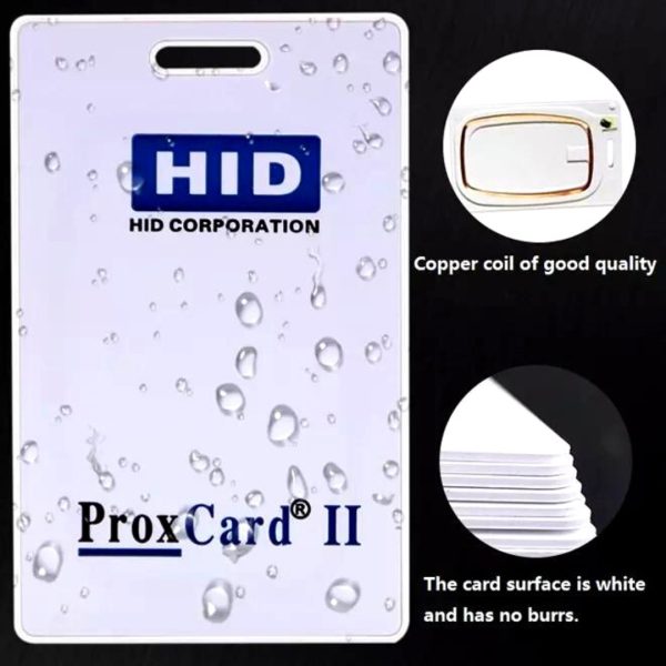 Tarjeta de Control de Acceso HID 26 Bit 125khz ProxCard II Clamshell 1326