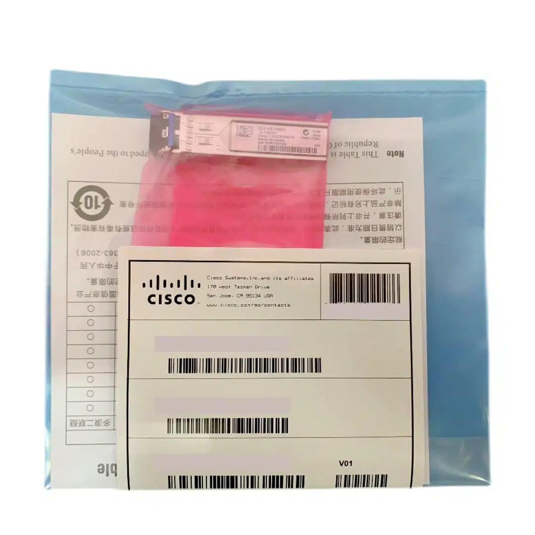 Modulo De Fibra Cisco Glc-fe-100ex 1310nm 40km Sfp Lx Smf