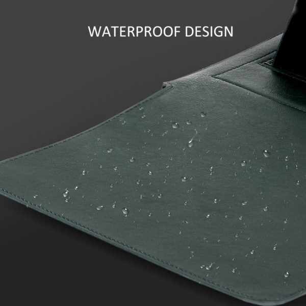 Estuche Case Cuero Laptop Con Soporte iPad Tablet Macbook