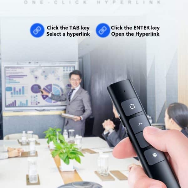Puntero Laser Presentaciones Diapositivas Usb Inalambrico