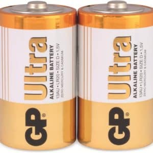 Blister Pilas Alcalinas Tamaño D 2 Unidades Gp LR20 - Pilas - Ecuador
