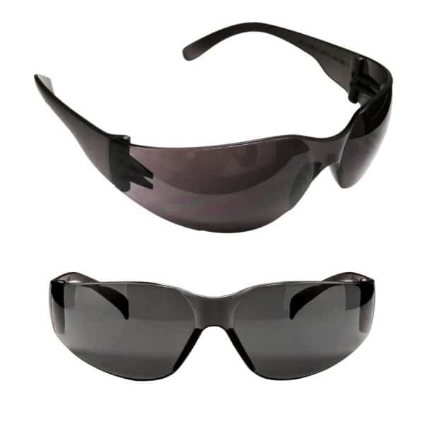 Gafas Protectoras Para El Trabajo Oscuras Negras Ligeras Flexibles