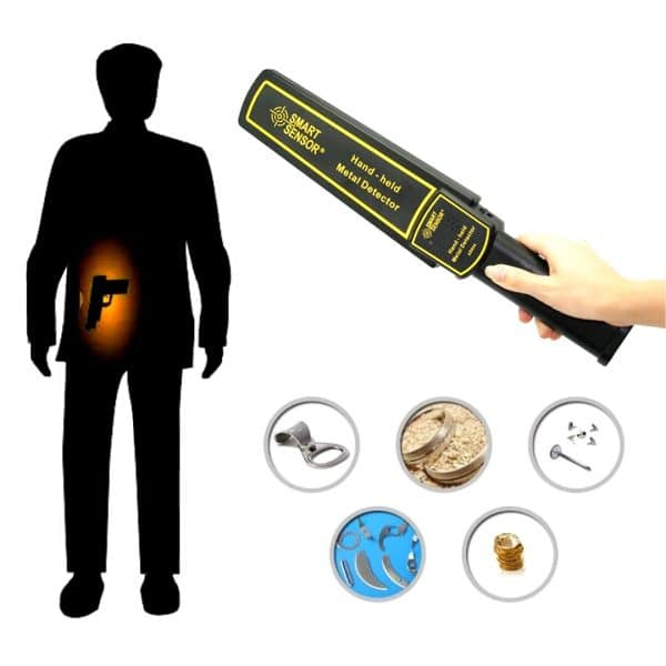 Smart Sensor Super scanner Detector De Metales Armas Seguridad escaner AR954