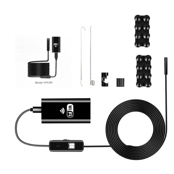 Camara Inalambrica Endoscopica Wifi Espia Flexible Android 10 Metros
