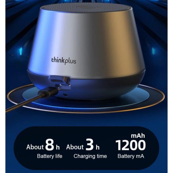 Parlante Altavoz Portátil con Bluetooth Lenovo K3 Pro 5.0 Estéreo Envolvente Potente