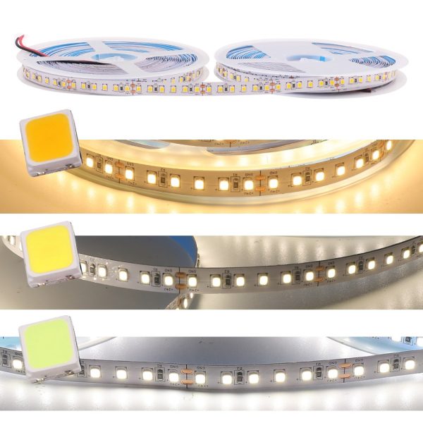 Cinta Led 5m Alta Potencia 12V 2835 3000k 240 Leds