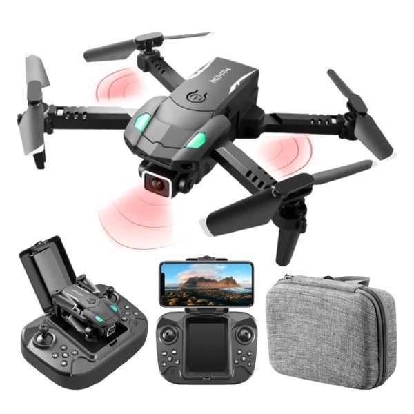 Mini Drone HD 4K S128 Cámara Evita Obstáculos Altura Fija Plegable Quadcoptero
