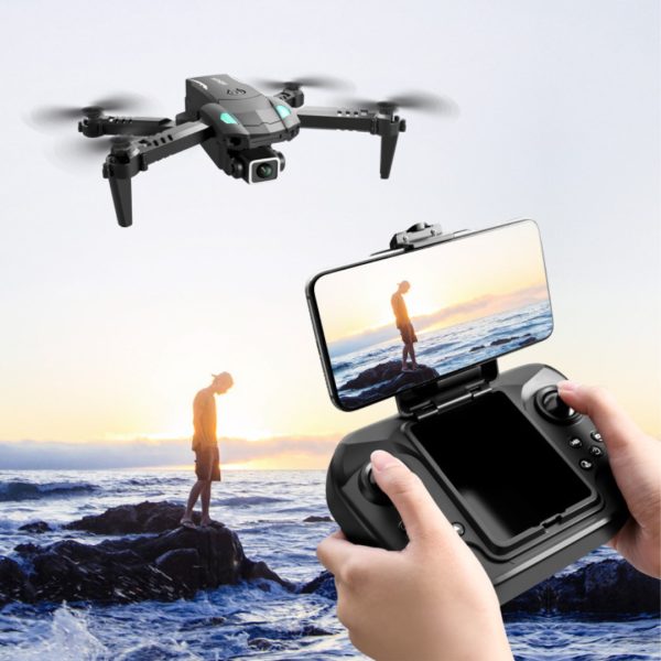 Mini Drone HD 4K S128 Cámara Evita Obstáculos Altura Fija Plegable Quadcoptero