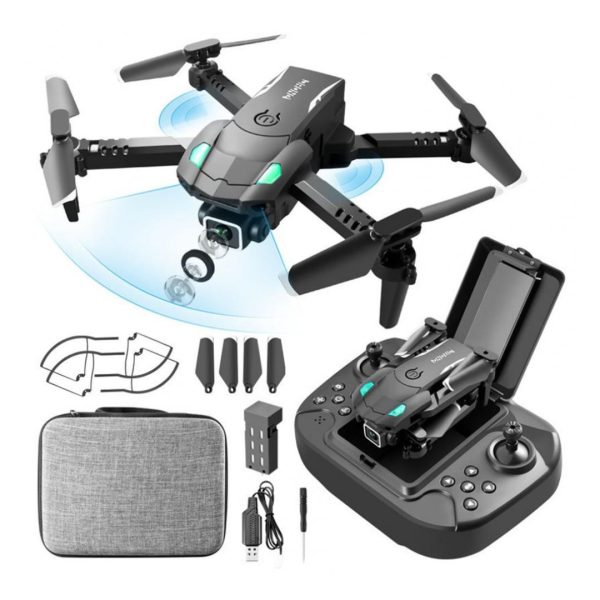 Mini Drone HD 4K S128 Cámara Evita Obstáculos Altura Fija Plegable Quadcoptero