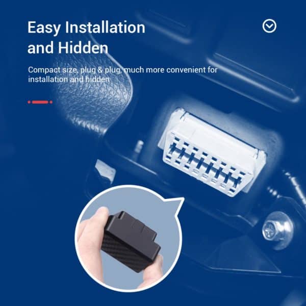 Rastreador Gps Microfono Activado Celular MV66 OBD2 Alarma Mini