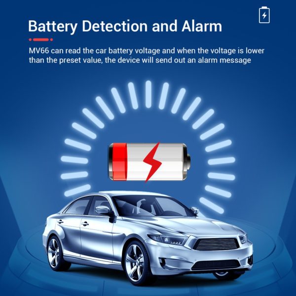 Rastreador Gps Microfono Activado Celular MV66 OBD2 Alarma Mini