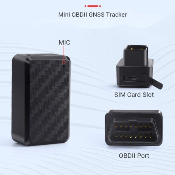 Rastreador Gps Microfono Activado Celular MV66 OBD2 Alarma Mini
