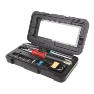Kit Cautin Soldador de Gas 10 en 1 Multifunción HS-1115K Pistola Pulverizadora Encendedor Butano Equipo de Soldadura - Ferretería - Ecuador