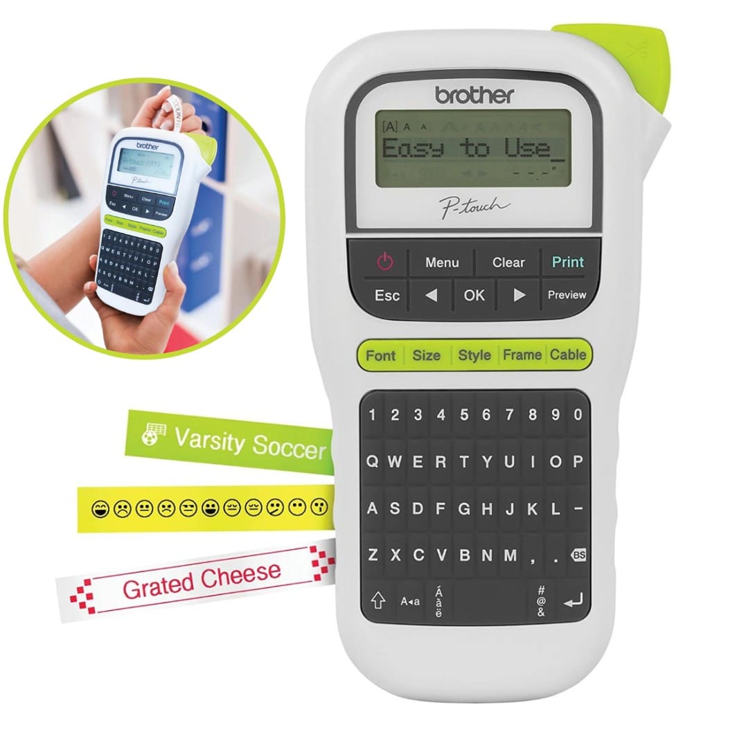 Impresora De Etiquetas Brother Pt-h110 Rotuladora Portatil