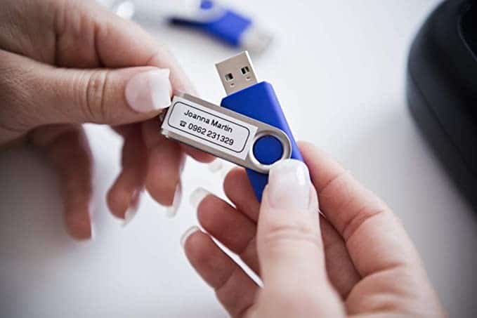 Impresora De Etiquetas Brother Pt-h110 Rotuladora Portatil