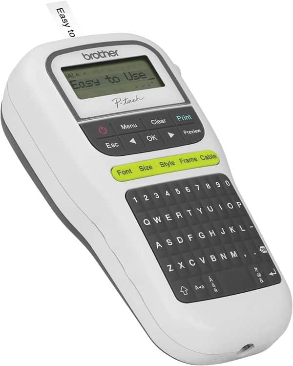 Impresora De Etiquetas Brother Pt-h110 Rotuladora Portatil
