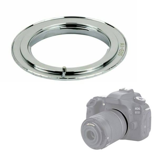 Anillo Convertidor Lente Nikon Al F A Canon Eos Ef Rebel