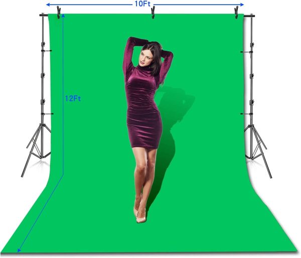 Kit De Fondos Background Fotografia Camara Y Video Verde