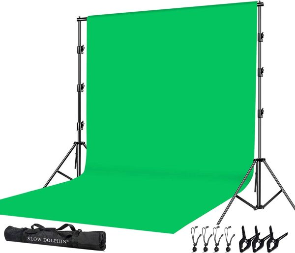 Kit De Fondos Background Fotografia Camara Y Video Verde