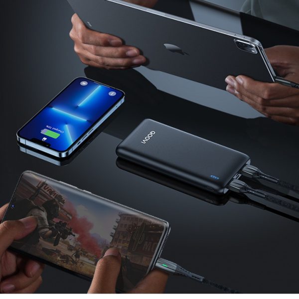Power Bank 10000 Mah Ultra Fino Led iPhone Samsung