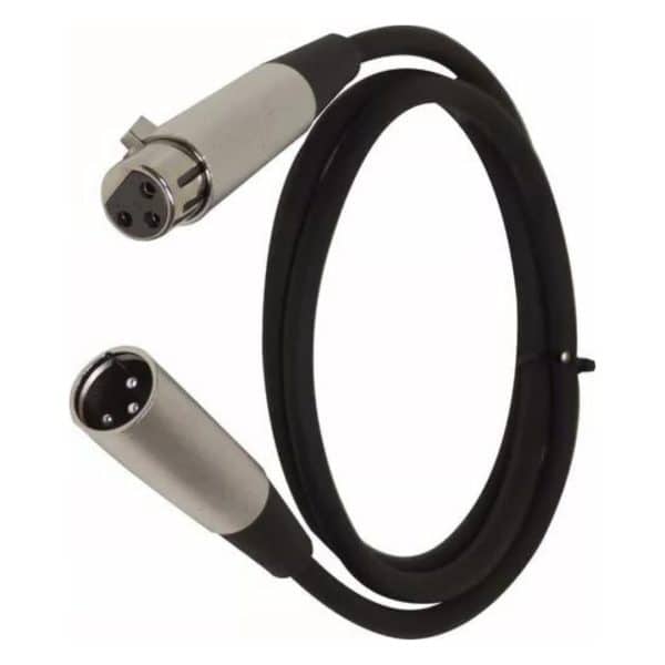 Cable De Micrófono Canon Hembra A Canon Macho De 6 Metros