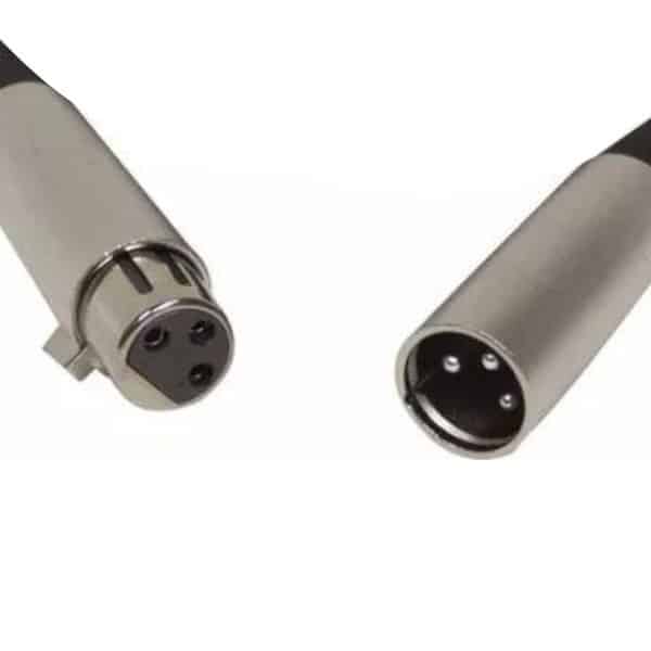 Cable De Micrófono Canon Hembra A Canon Macho De 6 Metros